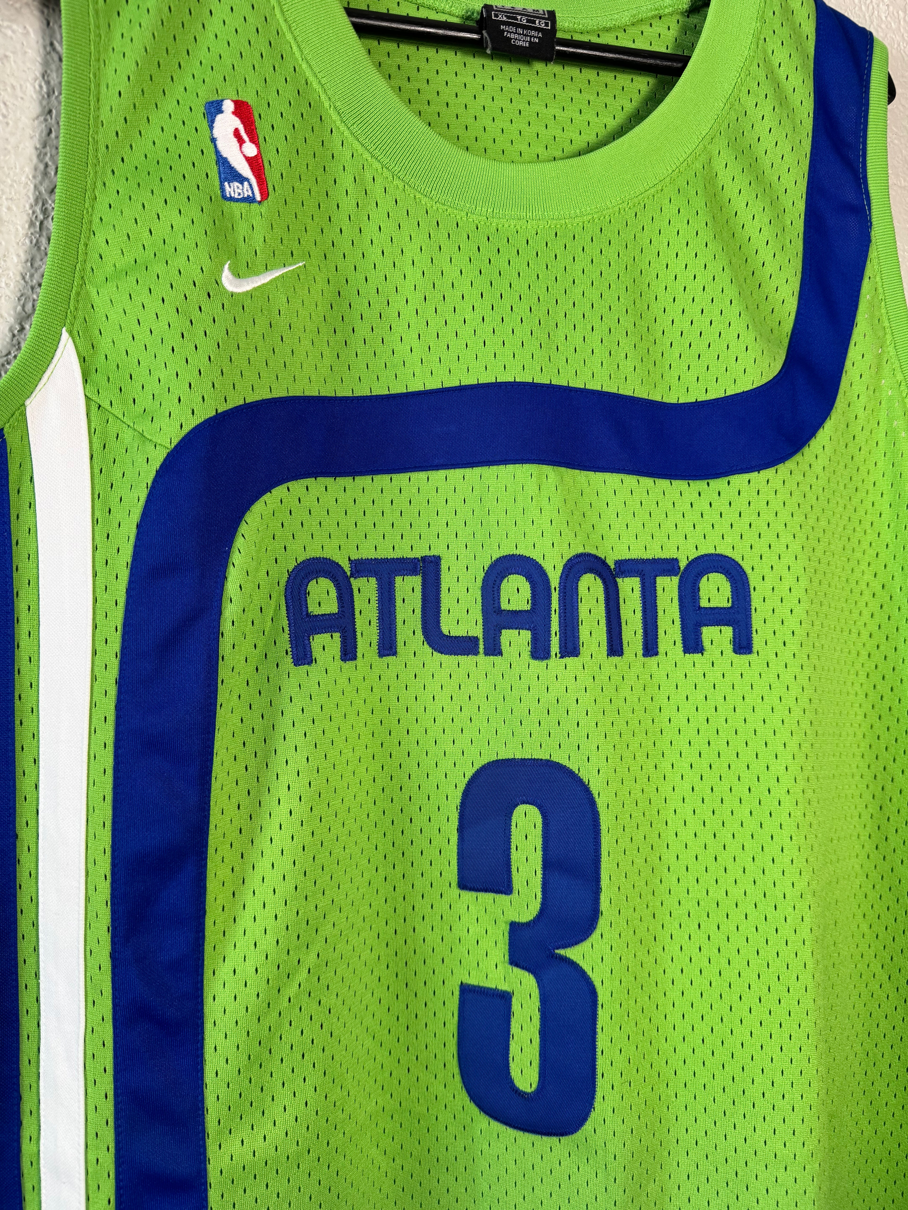 Nike Vintage Atlanta Hawks Shareef Abdur Rahim Jersey Size XL
