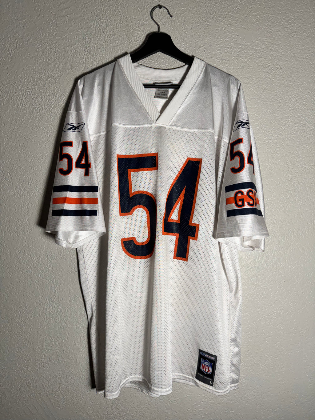 Chicago Bears Reebok Urlacher Jersey Size Large