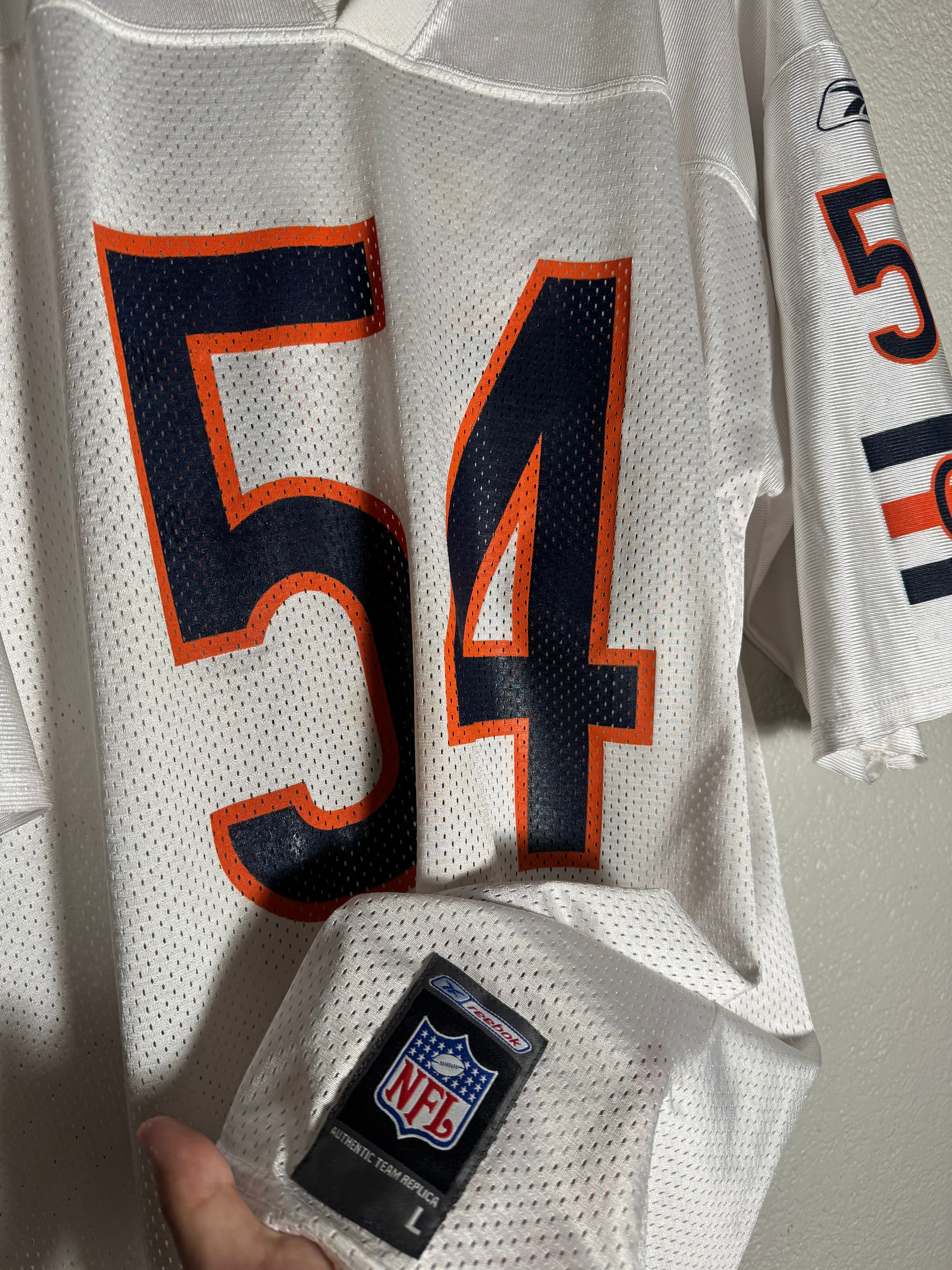 Chicago Bears Reebok Urlacher Jersey Size Large