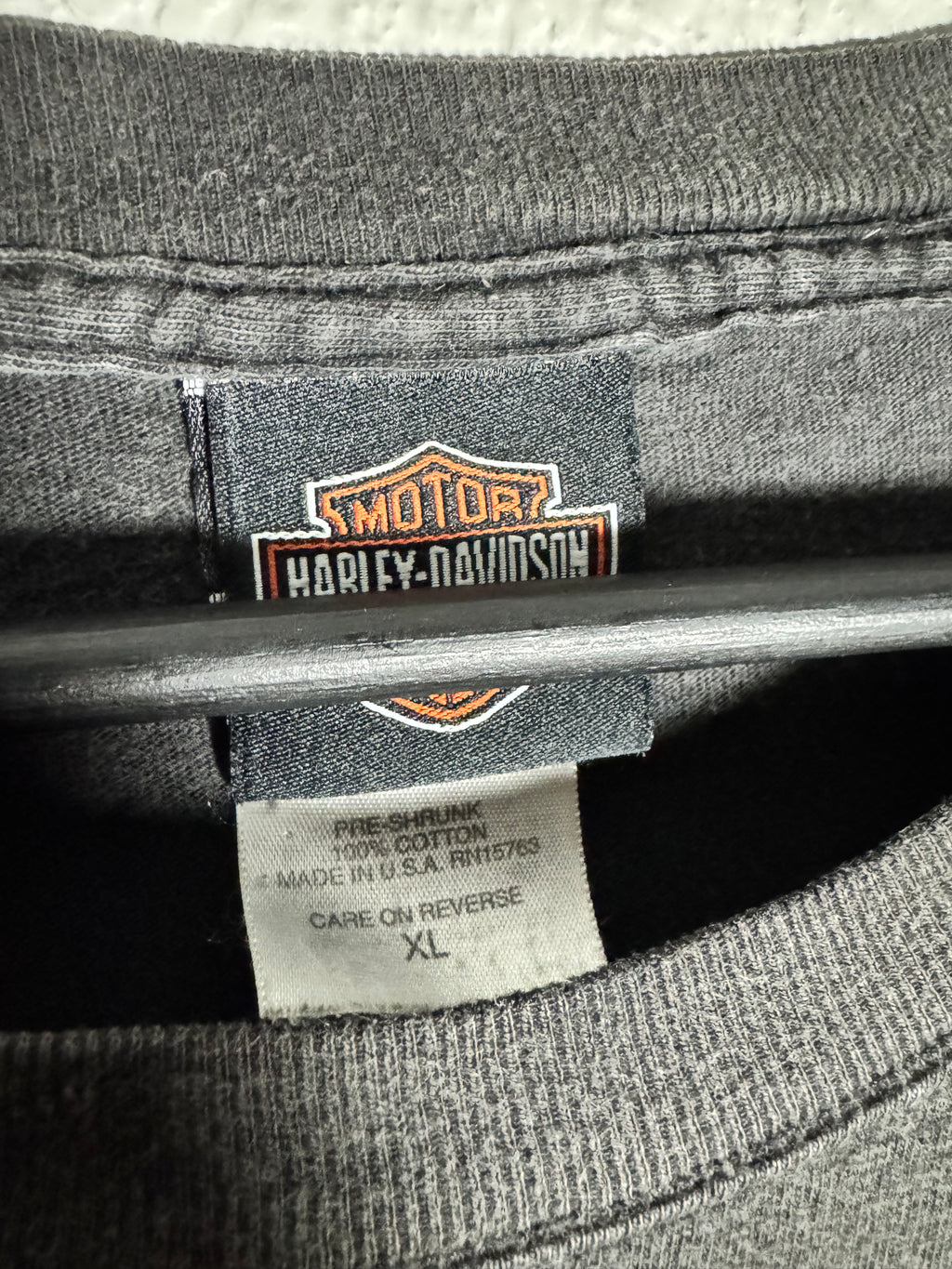 Vintage Harley Davidson 2002 Taz Shirt Size XL (Great Fade)