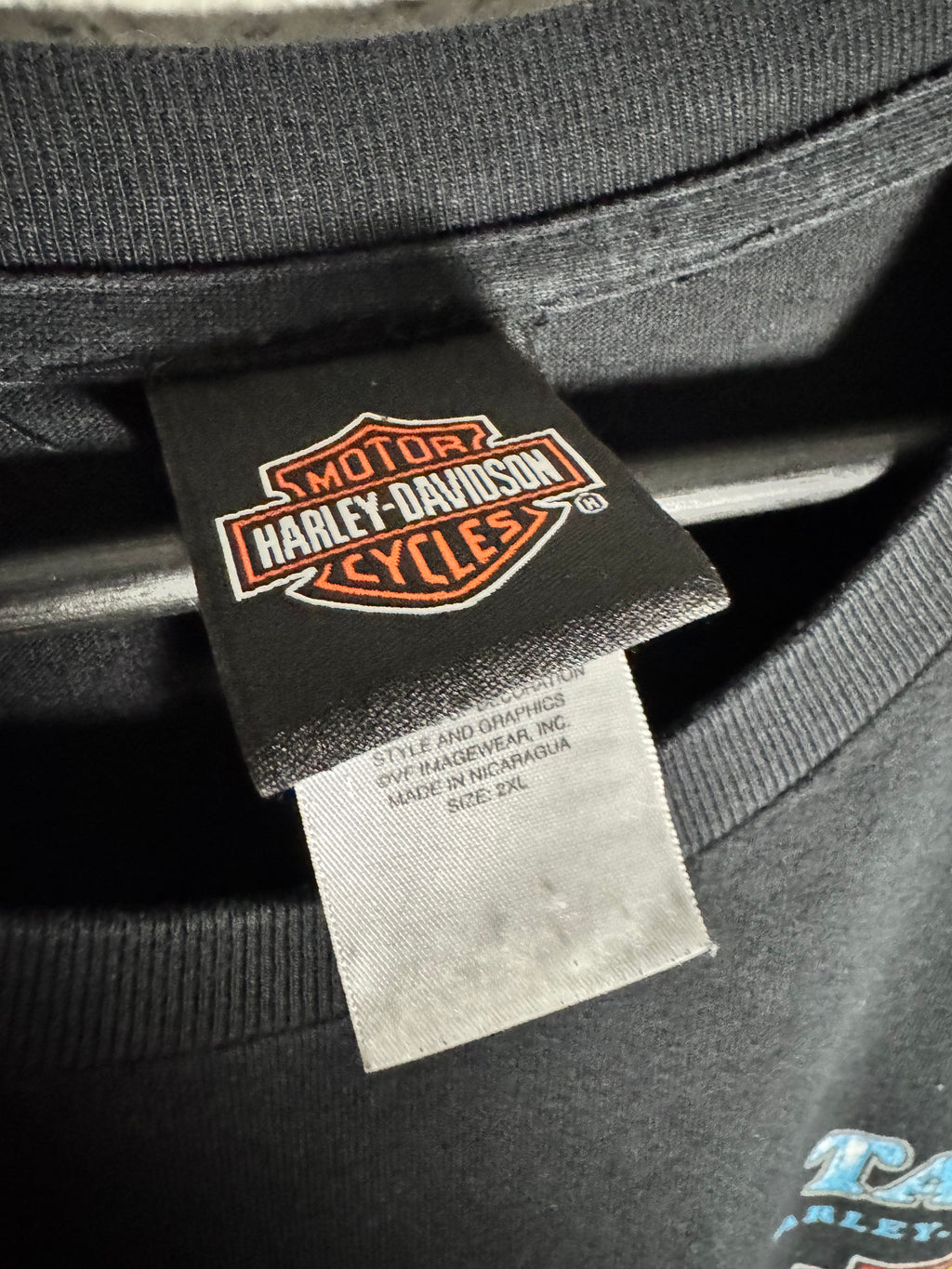Harley Davidson Y2K 2008 Eagle Alaska Shirt Size 2XL