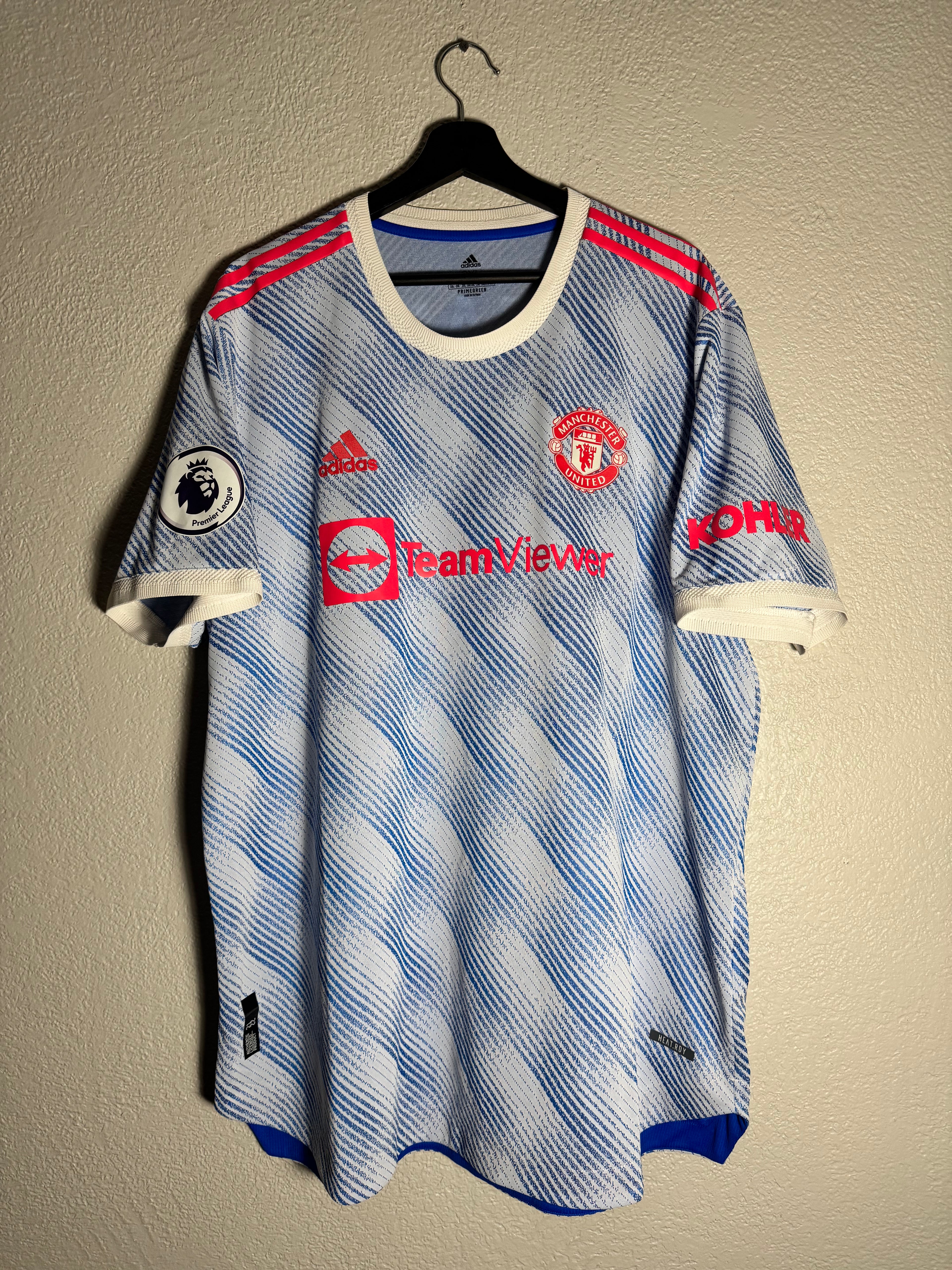 Manchester United Ronaldo Jersey 2021/2022 Football Away Shirt Size 2XL