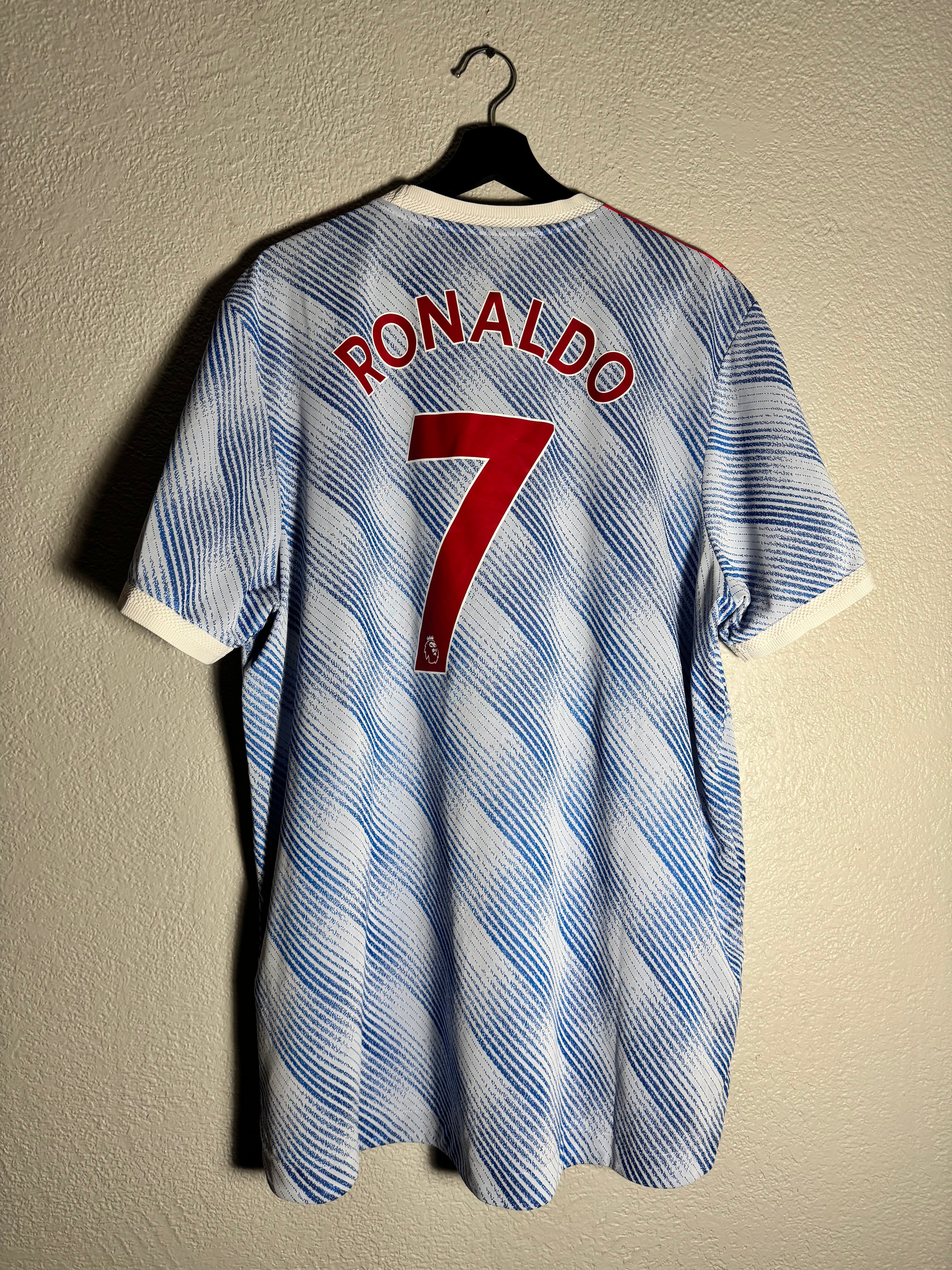 Manchester United Ronaldo Jersey 2021/2022 Football Away Shirt Size 2XL